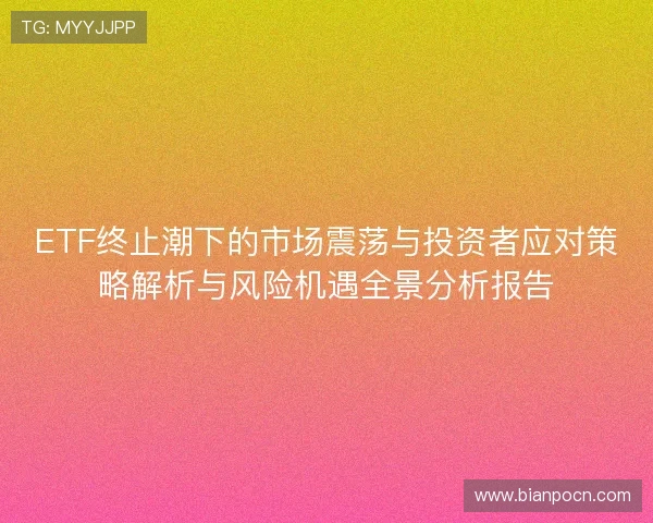 ETF终止潮下的市场震荡与投资者应对策略解析与风险机遇全景分析报告 ETF终止潮下的市场震荡与投资者应对策略解析与风险机遇全景分析报告